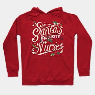 Santa's Favourite Nurse Hoodie